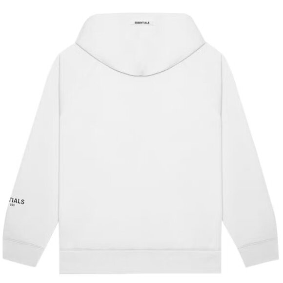 FEAR OF GOD ESSENTIALS 3D Silicon Applique Pullover Hoodie White L - Picture 3 of 11